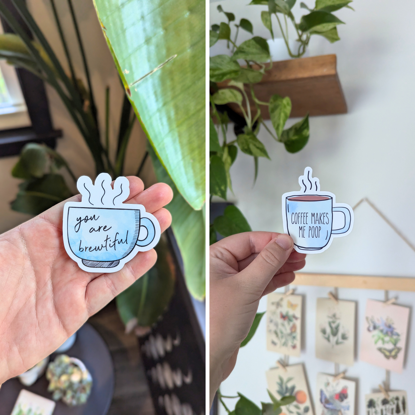 Food Pun Sticker or Magnet Pack