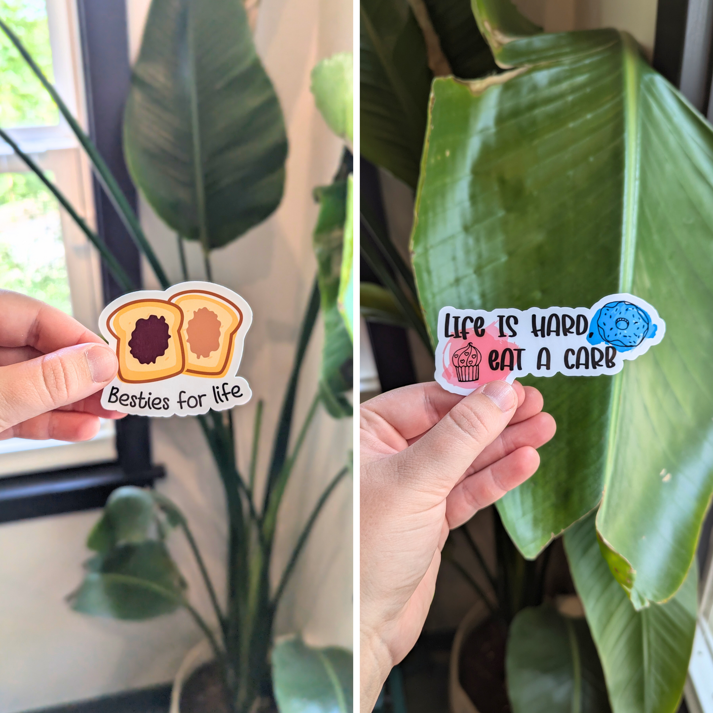 Food Pun Sticker or Magnet Pack