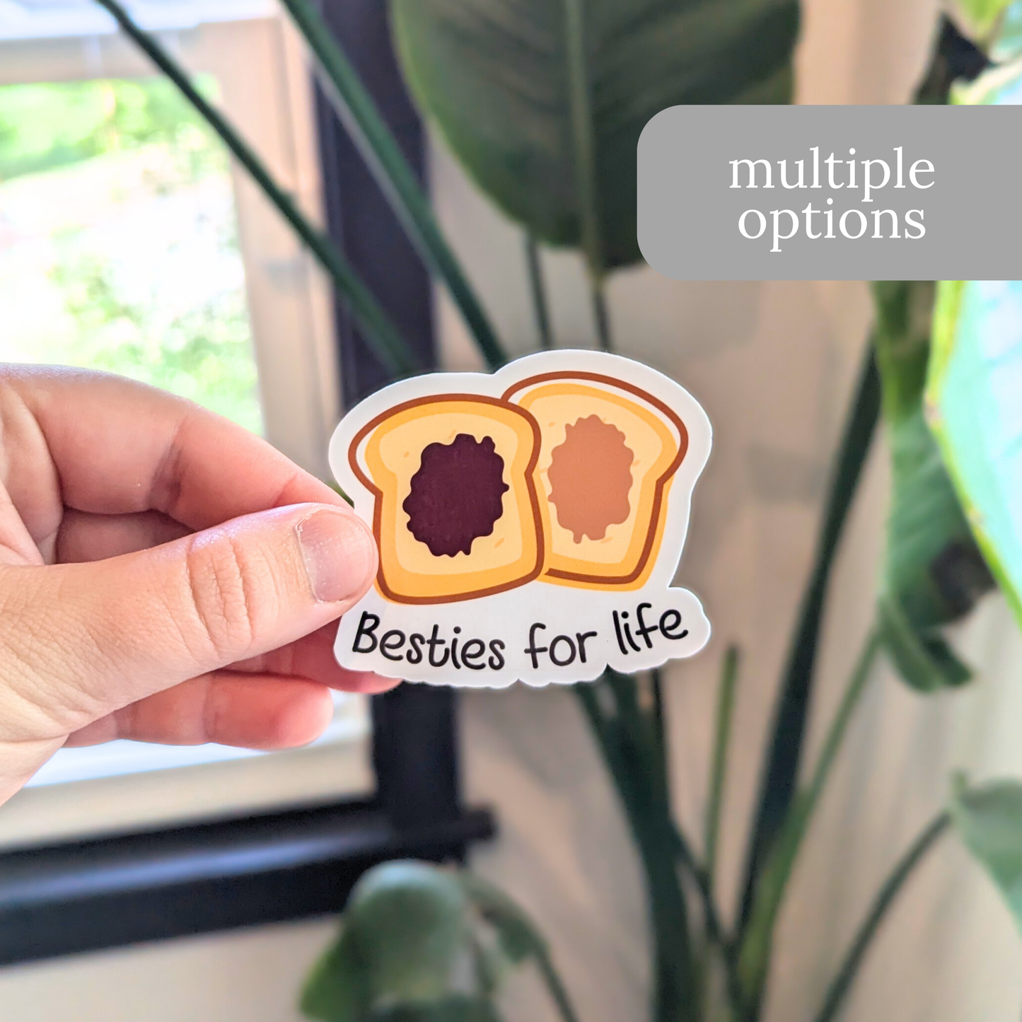 Besties for Life Sticker or Magnet