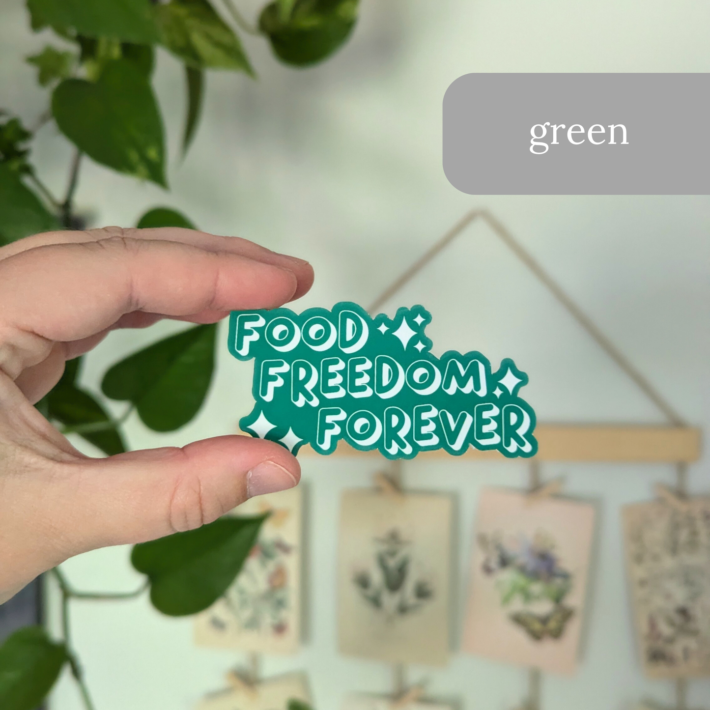 Food Freedom Forever Sticker or Magnet