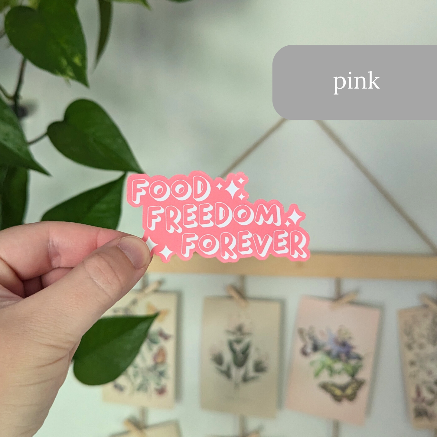 Food Freedom Forever Sticker or Magnet