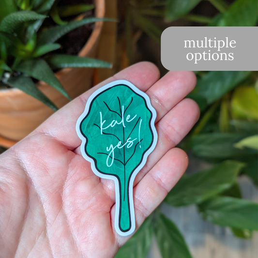 Kale Yes Sticker or Magnet