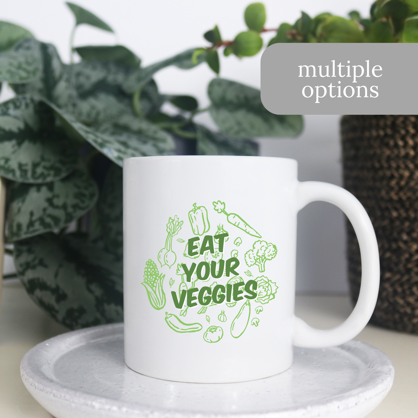 Eat Your Veggies Coffee Mug