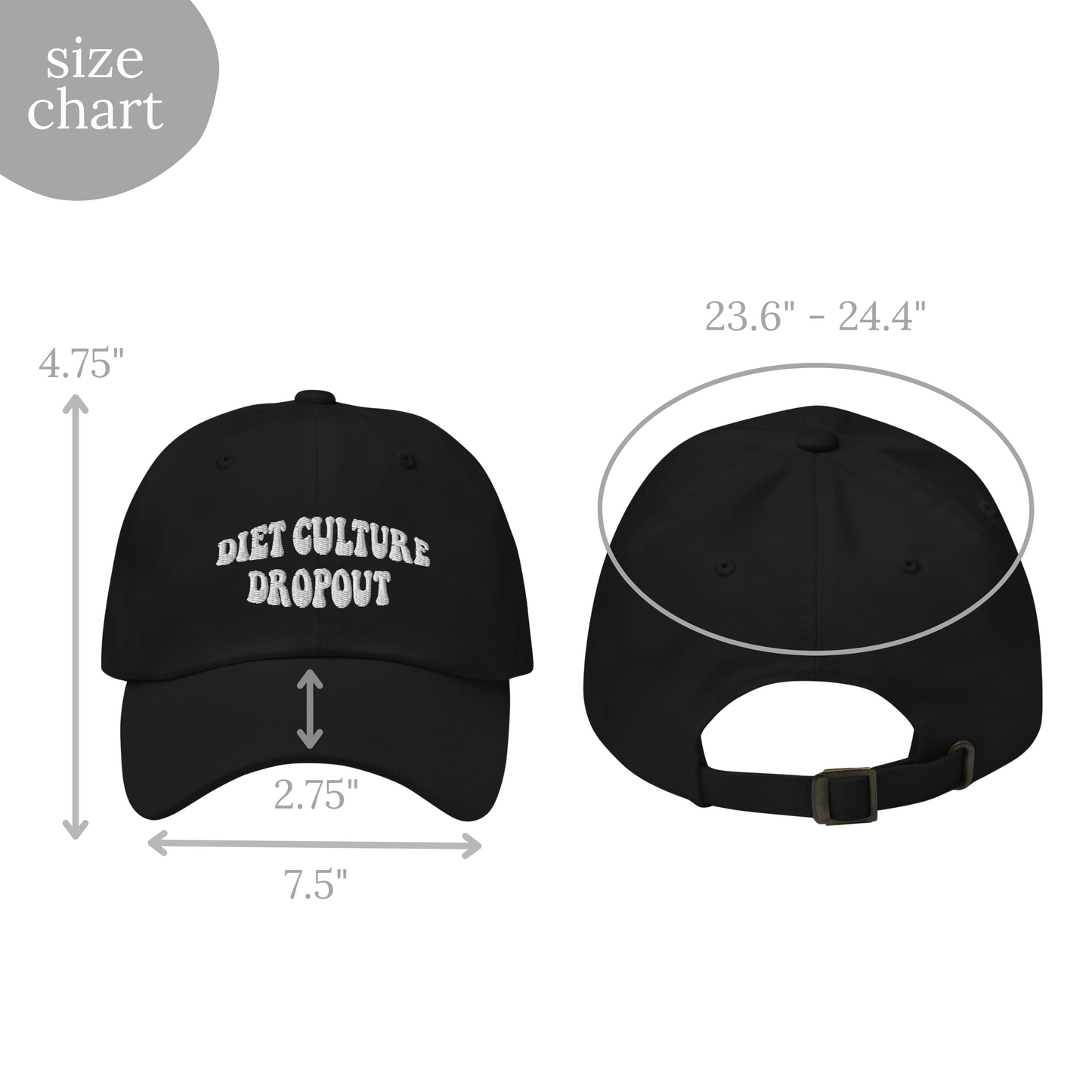 Diet Culture Dropout Hat